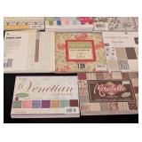 LS - 31 Packs Crafting Paper Pads - Assorted Sizes (8x8 & 6x6) Scrapbook Paper Lot