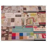 LS - 31 Packs Crafting Paper Pads - Assorted Sizes (8x8 & 6x6) Scrapbook Paper Lot