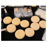 LLR - Stippling Color Dusters - 4-Brush Set + Craft Sponges & Blending Tools