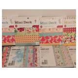 LS - Craft Paper Pads - 33-Pack Assorted Scrapbook Paper Pads