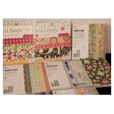 LS - Craft Paper Pads - 33-Pack Assorted Scrapbook Paper Pads