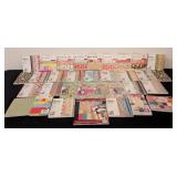 LS - Craft Paper Pads - 33-Pack Assorted Scrapbook Paper Pads