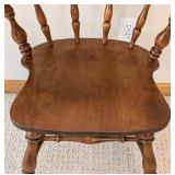 ML - Vintage Ethan Allen Wood Arm Chair