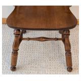 ML - Vintage Ethan Allen Wood Arm Chair