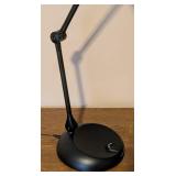 ML - SYLVANIA Pair of Adjustable Table Lamps - 7-inch Base Diameter, Black