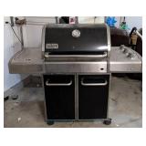 G - Weber Genesis 3-Burner Propane Gas Grill - Untested