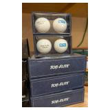 LS - Titleist DT 90 Golf Balls & Wilson Ultra & Top-Flite XL & Dunlop Maxfli Master - Assorted