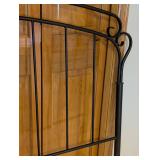 LB - Queen Metal Headboard - Black Finish