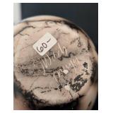 Pair of Horsehair Pottery Vases