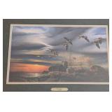 LR - Terry Redlin Silent Sunset Framed Print -