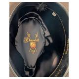 LS - Vintage Churchill Hats Ltd Fedora Hat - Vintage with 2 Hat Boxes