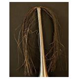 LS - Pair of Vintage Glass Christmas Tree Toppers - 11 Inches Tall