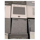 LR - Crafting Embossing Folders & Dies Lot - Stampin