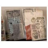 LR - Rubber Crafting Stamps - Floral & Sentiment Designs Collection