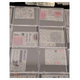 LR - Rubber Crafting Stamps - Floral & Sentiment Designs Collection