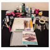 LR - Craft & Art Supplies Assortment - Tools, Glue, Tape, Pliers & Scissors