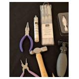 LR - Craft & Art Supplies Assortment - Tools, Glue, Tape, Pliers & Scissors