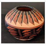 LR - Mary H. Lopez and N. Sandia Jemez Pueblo Pottery Vases