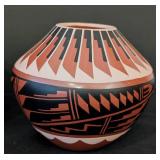 LR - Mary H. Lopez and N. Sandia Jemez Pueblo Pottery Vases