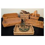 ML - Longaberger Baskets - Assorted (Lot of 6)