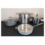 ML - All-Clad Stock Pot - Assorted Pans (Lot of 4)