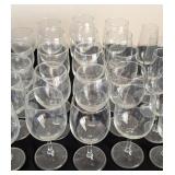 ML - Stemware Glasses - Assorted Clear Glass