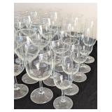 ML - Stemware Glasses - Assorted Clear Glass