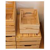 K - Wood Storage Crates - Assorted Sizes