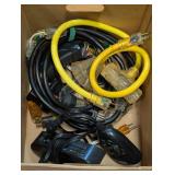 Assorted Extension Cords & Plugs