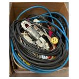Assorted Extension Cords & Plugs