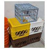 G - Assorted Buckets and Crates
