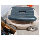 G - Garden Tools & Hose Reel Lot - Sprayers, Irrigation Fittings, Hand Tools