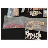 LS - Assorted Crafting Embellishments - Beads, Buttons & More