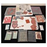 LS - Assorted Rubber Crafting Stamps - Variety of Designs for Card Making & Scrapbooking