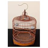 LLR - Birdcage - Decorative Wood, Hanging Top