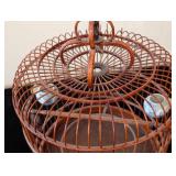 LLR - Birdcage - Decorative Wood, Hanging Top