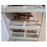 G - Plastic Storage Shelf 36W x 18D x 72H in - Multi-Tier Rack