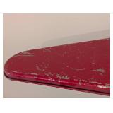 LS - Sew Master Mini Sewing Machine Toy, Vintage Wooden Rocking Horse & Red Ironing Board - Lot