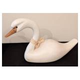 LLR - Stanstead Decoy Co. Wooden Swan Pair