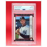 1999 Bowman Baseball Derek Jeter Card #290 Near Mint-Mint PSA 8