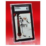 1994-95 Pinnacle Hockey Wayne Gretzky Card #200 Excellent-Near Mint SGC 6