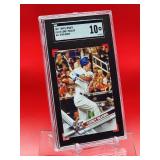 2017 Topps Update Baseball Corey Seager All-Star Game Card #US110 Gem Mint SGC 10