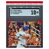 2017 Topps Update Baseball Corey Seager All-Star Game Card #US110 Gem Mint SGC 10