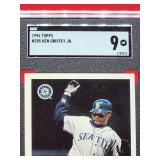 1996 Topps Baseball ken Griffey Jr Card #205 Mint SGC 9