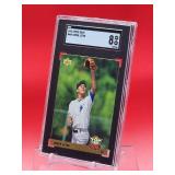 1993 Upper Deck Baseball Derek Jeter Rookie card #449 Near Mint-Mint SGC 8