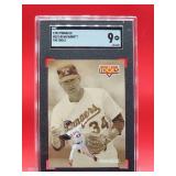 1992 Pinnacle Baseball Nolan Ryan/Jim Abbott the Idols Card #281 Mint SGC 9