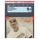 1992 Pinnacle Baseball Nolan Ryan/Jim Abbott the Idols Card #281 Mint SGC 9
