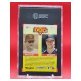 1992 Pinnacle Baseball Nolan Ryan/Jim Abbott the Idols Card #281 Mint SGC 9