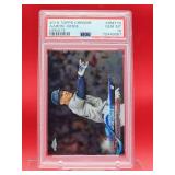 2018 Topps Chrome Update Baseball Aaron Judge Rookie card #HMT70 Gem Mint PSA 10