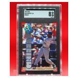 1995 PKK Baseball Ken Griffey Jr Promo Card Near Mint-Mint SGC 8